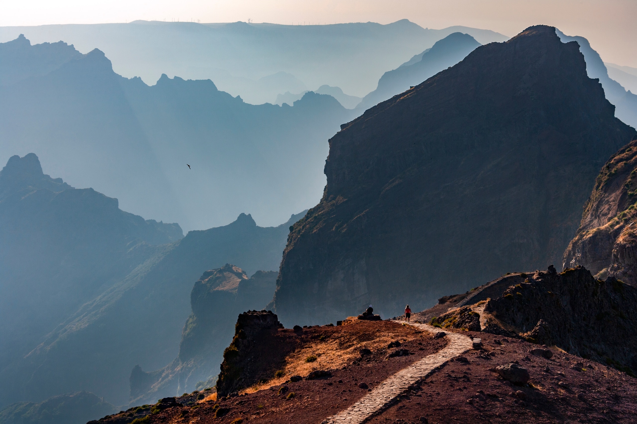 pico do arieiro portugese island of madeira