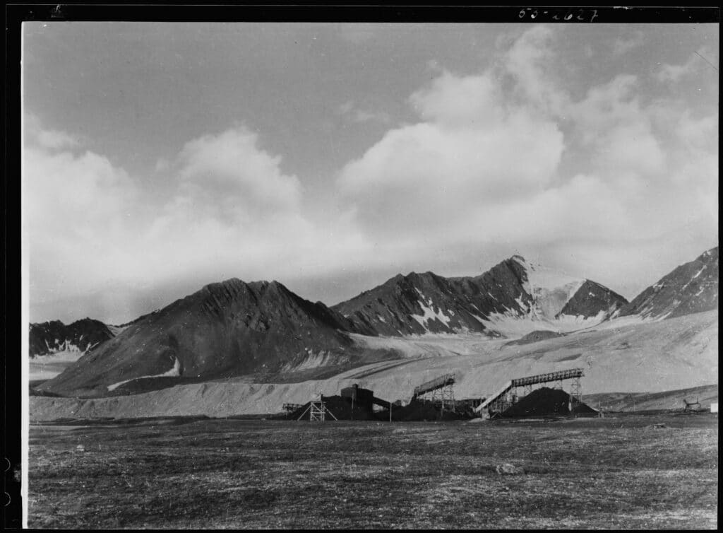 Kings bay, the world's northernmost mine