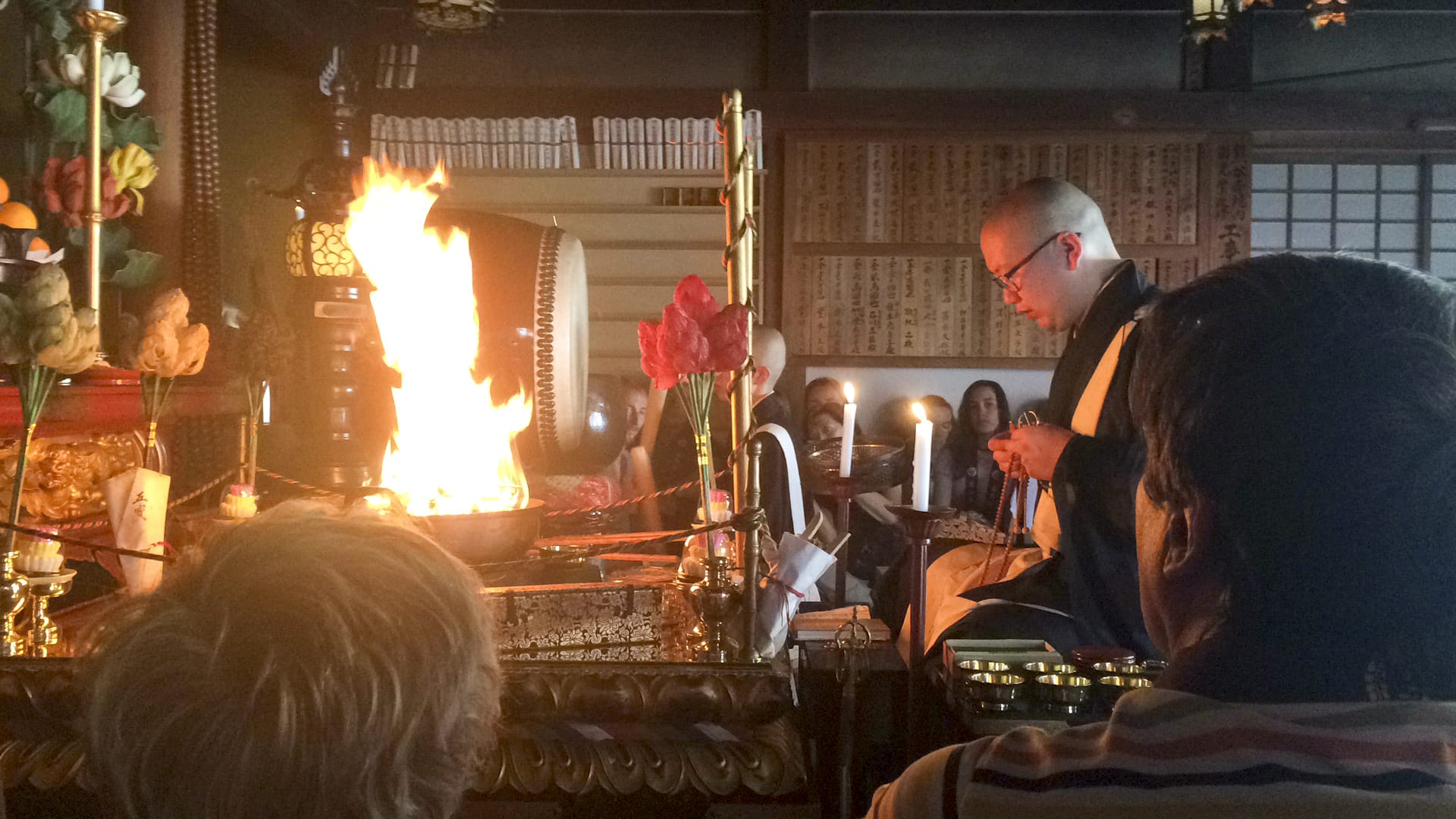 temple ritual koyasan